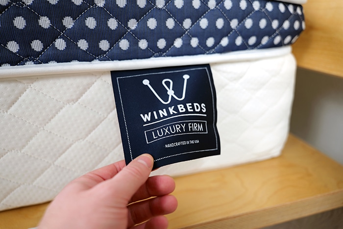Winkbed Model Tag Winkbed Model Tag