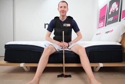 Brooklyn Bedding Thermobalance Lx Edge Support Test With Vest