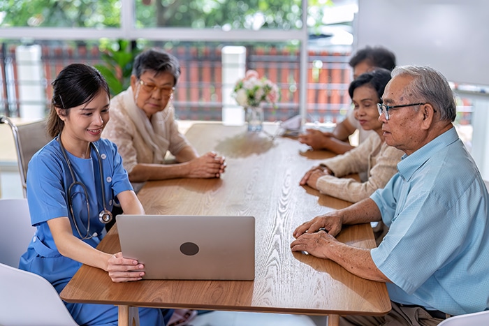 Meeting With A Healthcare Professional