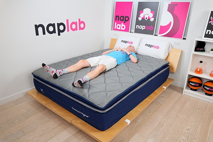 Sweetnight Coolnest Hybrid Back Sleeping