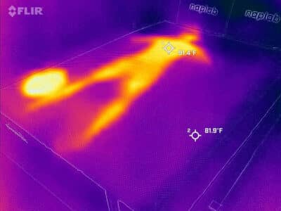 Tempurpedic Pro Breeze Before Cooling Test