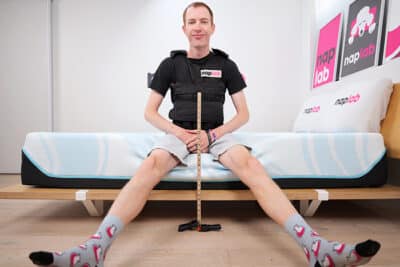 Tempurpedic Pro Breeze Edge Support Test With Vest