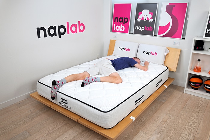 Bear Pro Foam Stomach Sleeping