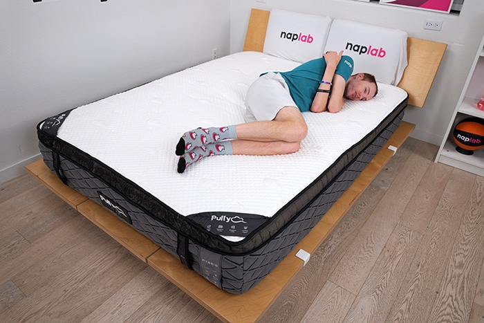 Puffy Lux Hybrid Side Sleeping