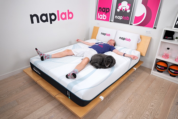 Tempurpedic Adapt Back Sleeping