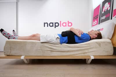 Keetsa Supreme Edge Support Test Back Sleeping With Vest Keetsa Supreme Edge Support Test Back Sleeping With Vest
