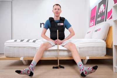Leesa Sapira Chill Edge Support Test With Vest