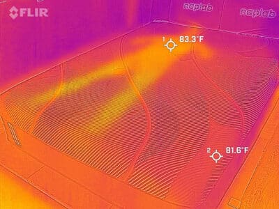 Sealy Posturepedic Elite Hybrid High Point Ii After Cooling Test
