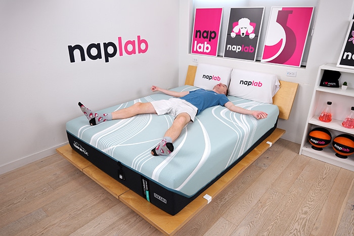 Tempurpedic Luxe Adapt Back Sleeping