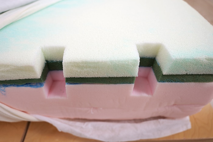 Foam Density Testing Extracting Foam Samples