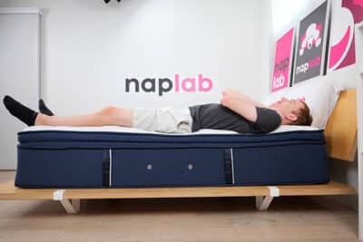 Stearns And Foster Studio Edge Support Test Back Sleeping