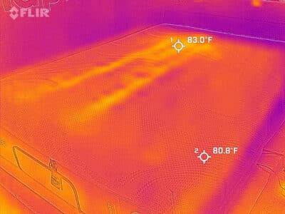 Tempurpedic Active Breeze After Cooling Test