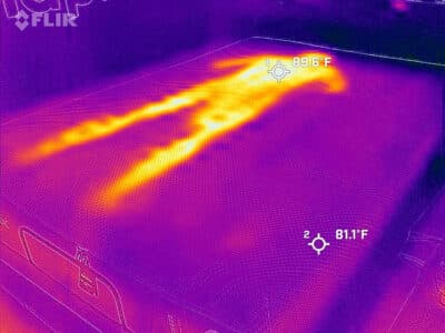 Tempurpedic Active Breeze Before Cooling Test